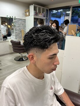 アネスタ(ANESTA) フェード×リバースパーマ！