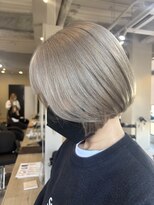 リア 近鉄八尾店(Lia)&nbsp;グレージュ×ボブ