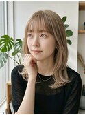 武蔵小山 ナチュラルレイヤー ミルクティベージュ