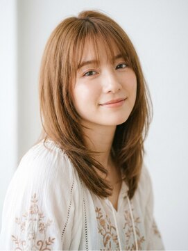 アノン エクラート 浦和店(Anon ECLART) シースルーバングくびれミディ