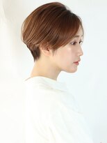 ヘアスタジオルース(HAIR STUDIO LUZ) 40代50代60代の大人ボブ/白髪ぼかしハイライト/堀江/北堀江