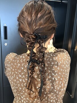 シンス 銀座(since) ヘアセット/ヘアアレンジ/編み下ろし/参列ヘア