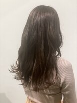 序 by coma academy salon&nbsp;【序中野】透明感アッシュセミロング