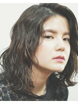 グッデイ ヘアー(GOOD DAY HAIR)&nbsp;【GOOD DAY HAIR】《ayaka》肩上ロブナチュラルウェーブ　下北沢