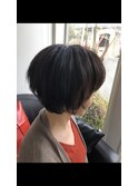 大人ショートボブ