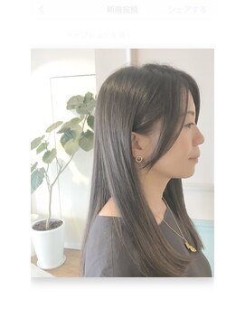 グランテテルアナ(Grand tete Luana) 正統派ロング コンサバヘアスタイル