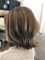 アリア トータルビューティー(Aria total beauty) 透け感くびれボブ