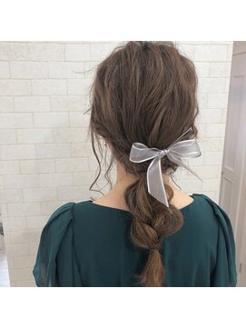 インフィールヘアー(Infeel hair) 編みおろしヘア☆