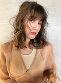ソフトウルフレイヤーカット_ローライトスリークボブ_26901