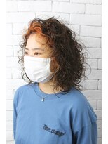 マーシー(MAAAAAC)&nbsp;【MERCY】curly orange mix