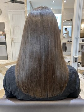 ジーナ セントラル銀座(Zina) オリーブカラー＊髪質改善＊艶髪【ZinaCENTRAL】