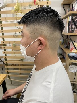 キューズ クラブ(cuz KLUB) 【cuzKLUB  】フェードカット×バーバースタイル