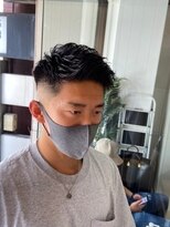ドルクス 日本橋(Dorcus) 東京barber日本橋フェードスパイキーショート