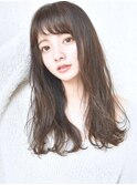 自然体が可愛いリラックスウェーブ♪