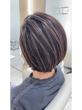 エクセル 横須賀モアーズ店(EXCEL) ハンサムショートハイライトカラー