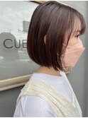 ボブ×こっくりブラウン