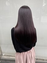 キュア 表参道(CURE)&nbsp;黒髪/グレージュカラー/ココアベージュ/ヘルシーロング[表参道]