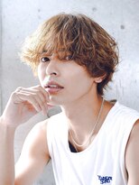 アルファ 新宿(alpha)&nbsp;サーフカール/ 刈り上げセンターパート/ブルーブラック[新宿駅]