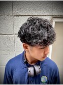 スパイラルパーマ
