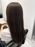 【櫛田限定】カット+縮毛矯正+カラー+5stepトリートメント【ヘアエステTr付】