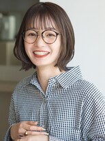ガーデンヨコハマエスト(GARDEN YOKOHAMA est) 美髪　卵型　レイヤーボブ　カジュアル