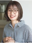 レイヤーボブ カジュアル