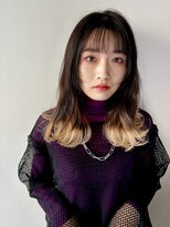 フォルテ(Forte)&nbsp;フリンジカラー／ひとくせレイヤー／ダークグレイッシュ