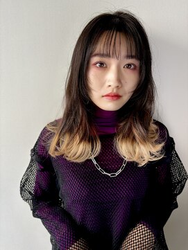 フォルテ(Forte) フリンジカラー／ひとくせレイヤー／ダークグレイッシュ