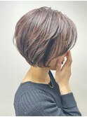 透明感ショート/30代40代/垢ぬけ感