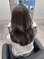 ブリーチなしグレージュ