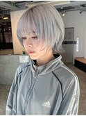 フェザーショート似合わせカット姫カットレイヤー_ba500341