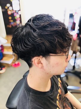 ダピエス(da pie'ce) メンズパーマカラー