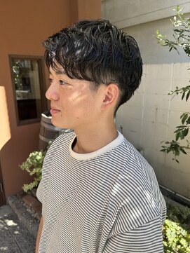 ココカラヘアー プラス(cococara‐hair plus) 刈り上げマッシュ/センターパート/メンズパーマ