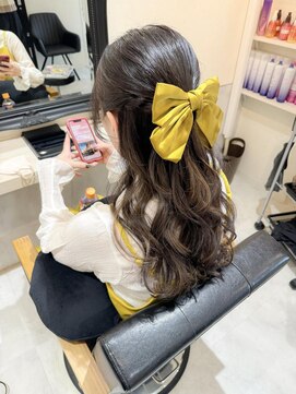 セルカ 新宿(CERCA) リボンハーフアップ【CERCA新宿/新宿西口】