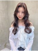 【Lloyd 大宮】ショコラブラウン×韓国風ウェーブ巻き