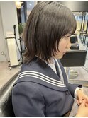 黒髪ウルフスタイル☆