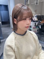 ロンドジェネルーズ 柏(Lond generous)&nbsp;イメチェン外ハネボブ美髪ワイドバング/レイヤーカット顔周り