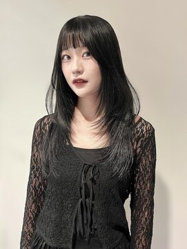 アクシス ナゴヤ(AXIS NAGOYA) 【MIKU】ブルーブラック×レイヤーカット