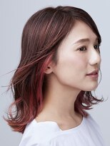 ポンテ 福間店(ponte)&nbsp;似合わせカット20代30代40代50代イヤリングカラーレイヤーミディ