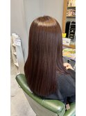 ピンクベージュロング