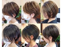 ヘアーワークス ラップデザイン(HAIR WORKS Lap design)の雰囲気(シュッとした襟足、女性らしい丸みがある後頭部)