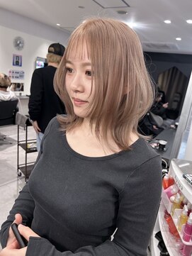 キング(K!ng) 縮毛矯正髪質改善ハイライトレイヤーカット枚方美容室エクステ