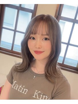 ヘアカラーファクトリー 明るめグレー