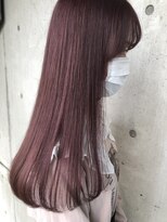 ベルベットヘア 千早店(Velvet hair)&nbsp;ラベンダーピンク【みつ】