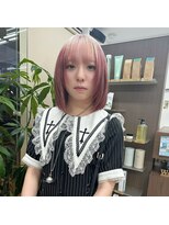 ノア(NOA by KENJE) ルーツカラー ホワイトベージュ×ピンク