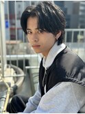 毛流れセンターパート
