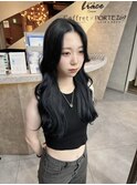 韓国風ブラックカラー