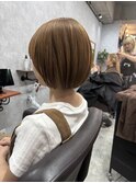 那覇美容室/おもろまち美容室/ミニボブ/ショートボブ/小顔ボブ