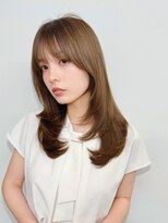 アマテラスゼロ 新宿(AMATELAS zero)&nbsp;ミディアムレイヤー/ワンカールで簡単スタイリング/新宿