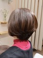 ワンアンドオンリー(One And Only)&nbsp;髪の美しさが活きるショートスタイルはシルエットのこだわり